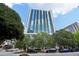 High rise building with modern architecture and landscaping at 3324 Peachtree Ne Rd # 1104, Atlanta, GA 30326