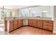 Kitchen island with granite countertops and stainless steel appliances at 4348 Meadow Vista Dr, Stonecrest, GA 30038