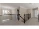 Upper hall showcasing elegant staircase and chandelier at 4348 Meadow Vista Dr, Stonecrest, GA 30038