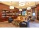 Well-lit library featuring bookshelves and seating at 195 14Th Ne St # 505, Atlanta, GA 30309