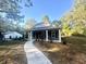 Gray craftsman style house with front walkway and landscaping at 278 Privette Sw Rd, Marietta, GA 30008
