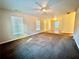 Spacious living room with carpet flooring and neutral walls at 278 Privette Sw Rd, Marietta, GA 30008