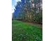 Wooded backyard with grassy area at 1535 Iris Walk, Jonesboro, GA 30238