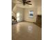 Living room featuring tile floors and a fireplace at 2688 Landington Way, Duluth, GA 30096