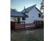 Deck with attached seating and a view of the backyard at 2688 Landington Way, Duluth, GA 30096
