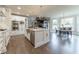 Spacious kitchen with island, stainless steel appliances, and white cabinetry at 3960 Carissa Trce, Cumming, GA 30040