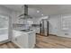 Modern kitchen with stainless steel appliances and white cabinets at 1365 Renee Dr, Decatur, GA 30035