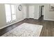 Spacious living area with large windows and elegant gray flooring at 2961 Hawk Se Ct, Marietta, GA 30067