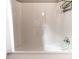 Clean bathroom with a shower/tub combo at 215 Mackenzie Ct, Canton, GA 30115