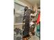Closet with wire shelving and a black shoe organizer at 215 Mackenzie Ct, Canton, GA 30115