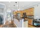 Modern kitchen with stainless steel appliances and granite countertops at 1122 Providence Pl, Decatur, GA 30033