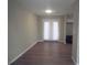 Dining Room with hardwood floors and french doors at 8060 Northcrest Dr, Jonesboro, GA 30238