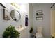 Clean bathroom with vanity, toilet and shower at 1712 Graystone Dr, Hampton, GA 30228