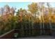 Wooden deck with a view of the trees at 573 Auburn Crossing Dr, Auburn, GA 30011