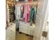 Spacious walk-in closet with ample shelving and hanging space at 573 Auburn Crossing Dr, Auburn, GA 30011