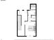 Basement plan showing bedroom and bathroom at 2341 Brissett Ln, Brookhaven, GA 30319