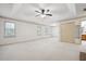 Large primary bedroom with ample natural light and a walk-in closet at 5417 Trentham Dr, Dunwoody, GA 30338