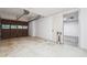 Attached garage with overhead door and interior access at 5417 Trentham Dr, Dunwoody, GA 30338