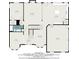 Floor plan showing the home's main level, including kitchen, living areas, and bedrooms at 9140 N Links Dr, Covington, GA 30014