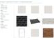 Image showing exterior designer selections for the home, including siding, brick, and roof at 5055 Baywood Ln, Woodstock, GA 30188