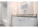 Modern bathroom with granite countertop and updated vanity at 2435 Wood Valley Dr, Atlanta, GA 30344
