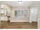 Spacious dining area with kitchen and entry views at 3449 Misty Valley Rd, Decatur, GA 30032