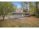 House backyard with trees and patio at 3449 Misty Valley Rd, Decatur, GA 30032