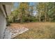 Spacious backyard with patio and trees at 3449 Misty Valley Rd, Decatur, GA 30032