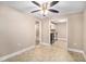 Dining area with tile flooring and an open view to the kitchen at 1870 S Columbia Pl, Decatur, GA 30032