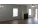 Spacious living area with fireplace at 6511 Grey Fox Way, Riverdale, GA 30296