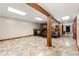 Unfinished basement room with tile floors at 2292 Acworth Due West Nw Rd, Acworth, GA 30101