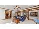 Sun-drenched living room with hardwood floors and comfortable seating at 2292 Acworth Due West Nw Rd, Acworth, GA 30101