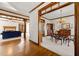 Elegant dining room with hardwood floors and chandelier at 2292 Acworth Due West Nw Rd, Acworth, GA 30101