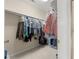 Large walk-in closet with ample hanging space at 2292 Acworth Due West Nw Rd, Acworth, GA 30101