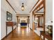 Bright entryway with hardwood floors and views into the living room at 2292 Acworth Due West Nw Rd, Acworth, GA 30101