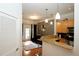 Modern kitchen with granite countertops and stainless steel appliances at 799 Hammond Dr # 116, Atlanta, GA 30328