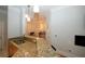 Modern kitchen with granite countertops and breakfast bar at 799 Hammond Dr # 116, Atlanta, GA 30328