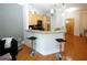 Modern kitchen with granite countertops and stainless steel appliances at 799 Hammond Dr # 116, Atlanta, GA 30328
