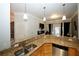 Modern kitchen with granite countertops and stainless steel appliances at 799 Hammond Dr # 116, Atlanta, GA 30328