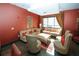 Relaxing common area with ample seating and warm color palette at 799 Hammond Dr # 116, Atlanta, GA 30328