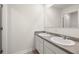 Bathroom with double vanity and modern fixtures at 110 Bonito Trl, Covington, GA 30016