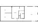 Basement floor plan showing a large unfinished area at 3811 Reynolds Rd, Douglasville, GA 30135