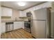 Modern kitchen with stainless steel appliances at 6940 Kimberly Mill Rd, Atlanta, GA 30349