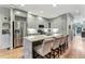 Modern kitchen with stainless steel appliances and granite countertops at 1331 Peachtree Ne Vw, Atlanta, GA 30319