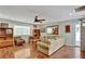 Bright living room with hardwood floors and large windows at 7030 Cascade Palmetto Hwy, Palmetto, GA 30268