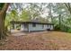 House exterior with covered patio and backyard at 2191 Miriam Ln, Decatur, GA 30032