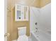 Simple bathroom with a toilet and bathtub at 226 Mclaren Gates Dr, Marietta, GA 30060