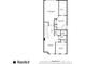 Two-story home floor plan, 2882 sq ft, features primary bedroom, sitting room and two additional bedrooms at 226 Mclaren Gates Dr, Marietta, GA 30060