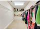 Large walk-in closet with ample hanging and shelving space at 226 Mclaren Gates Dr, Marietta, GA 30060