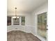 Bright dining area with tile floors and access to a deck at 4027 Evelyn Dr, Powder Springs, GA 30127